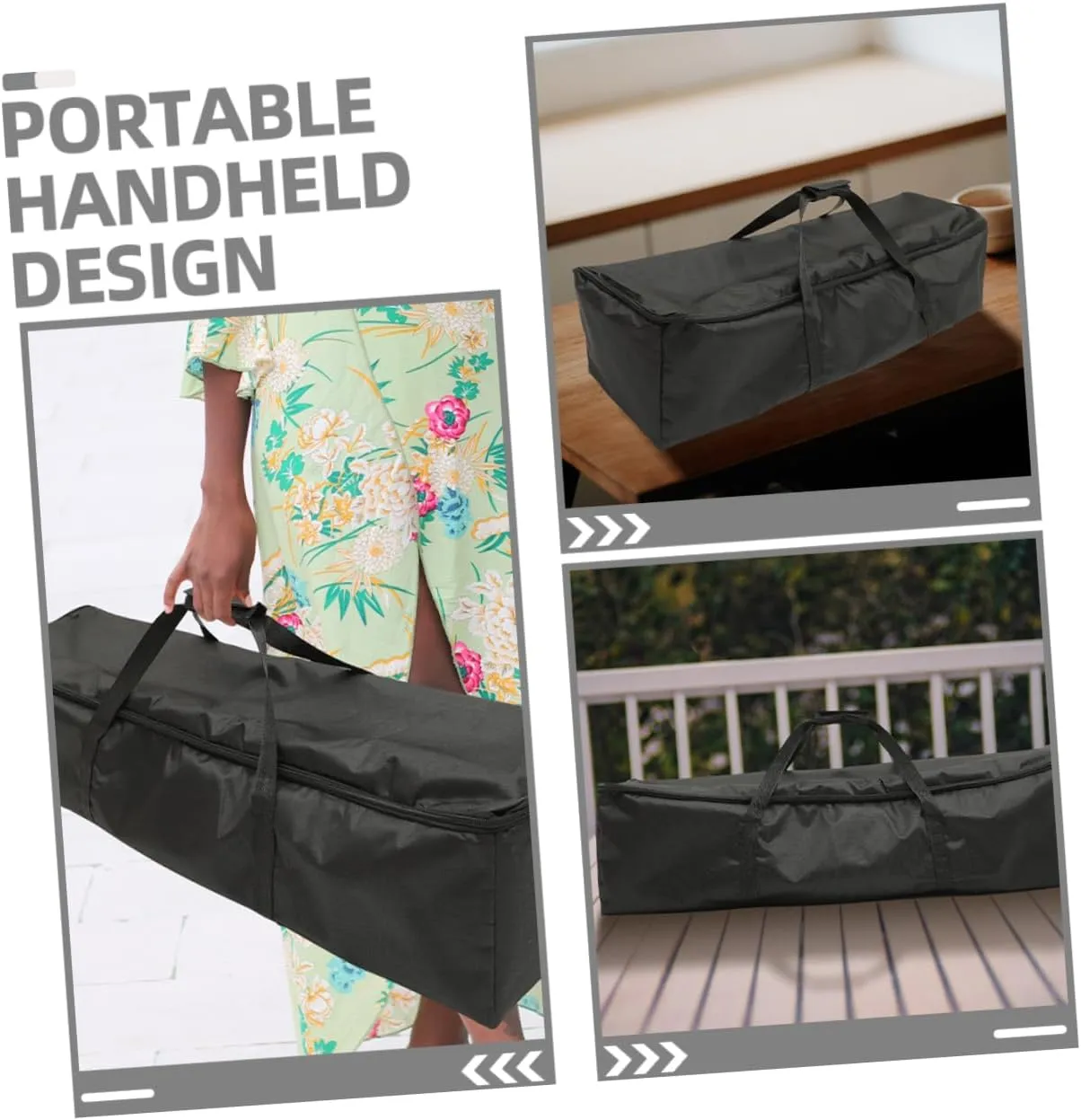 2pcs Tripod Carrying Bags Portable Oxford Cloth Storage Case for Photography Equipment Lightweight Zippered Tripod Carrier for Travel Live Broadcasting Fishing
