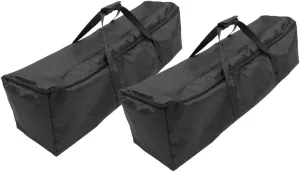 2pcs Tripod Carrying Bags Portable Oxford Cloth Storage Case for Photography Equipment Lightweight Zippered Tripod Carrier for Travel Live Broadcasting Fishing