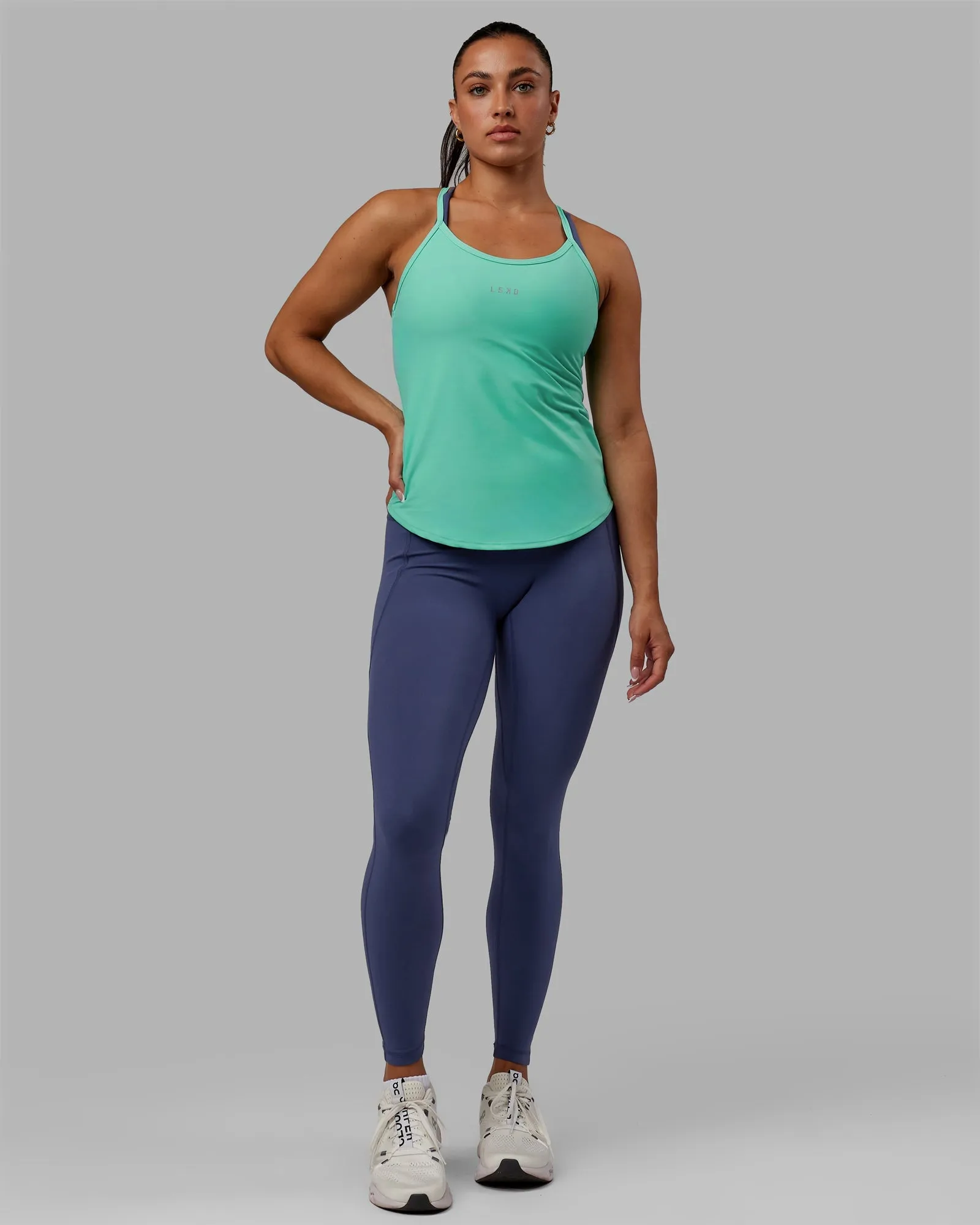 Agility Active Tank - Aquatic Awe