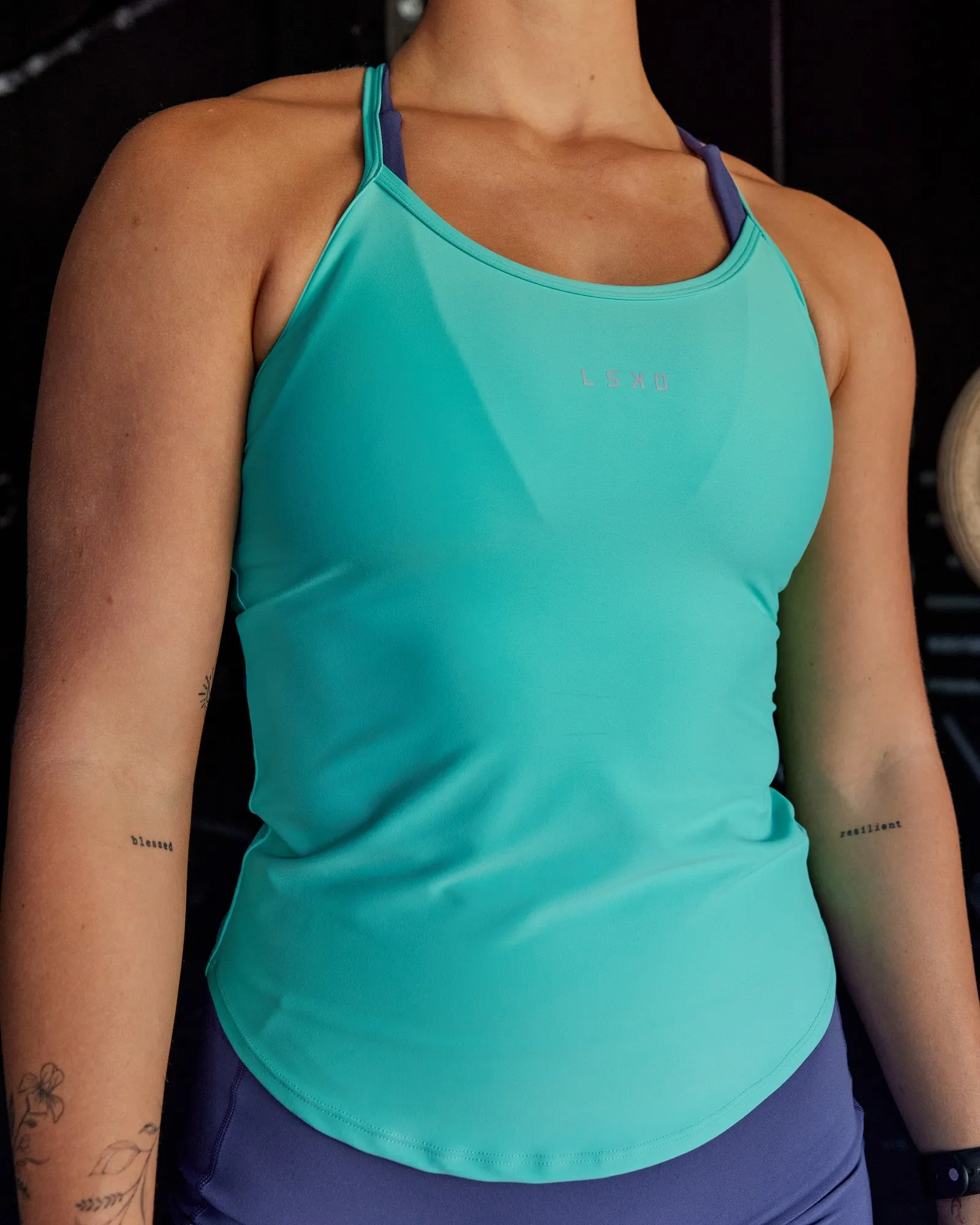 Agility Active Tank - Aquatic Awe