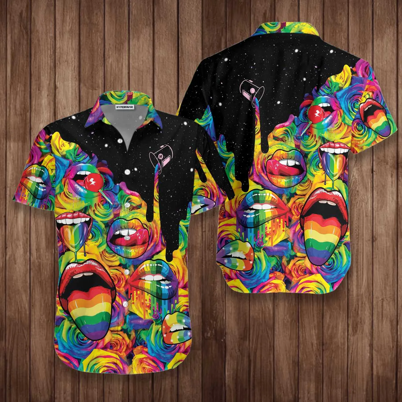 Always Proud LGBT Hawaiian Shirt, Rainbow Flag Aloha Shirt For Men And Women, Best Gift For Proud LGBT