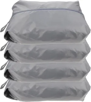 BESTonZON 4pcs Clothes Storage Bag Travel Bags for Women Mens Travel Bag Travel Shoe Cube Clothes Packing Bag Garments Packing Cubes Storage Bags Miss Storage Box Water Proof Polyester