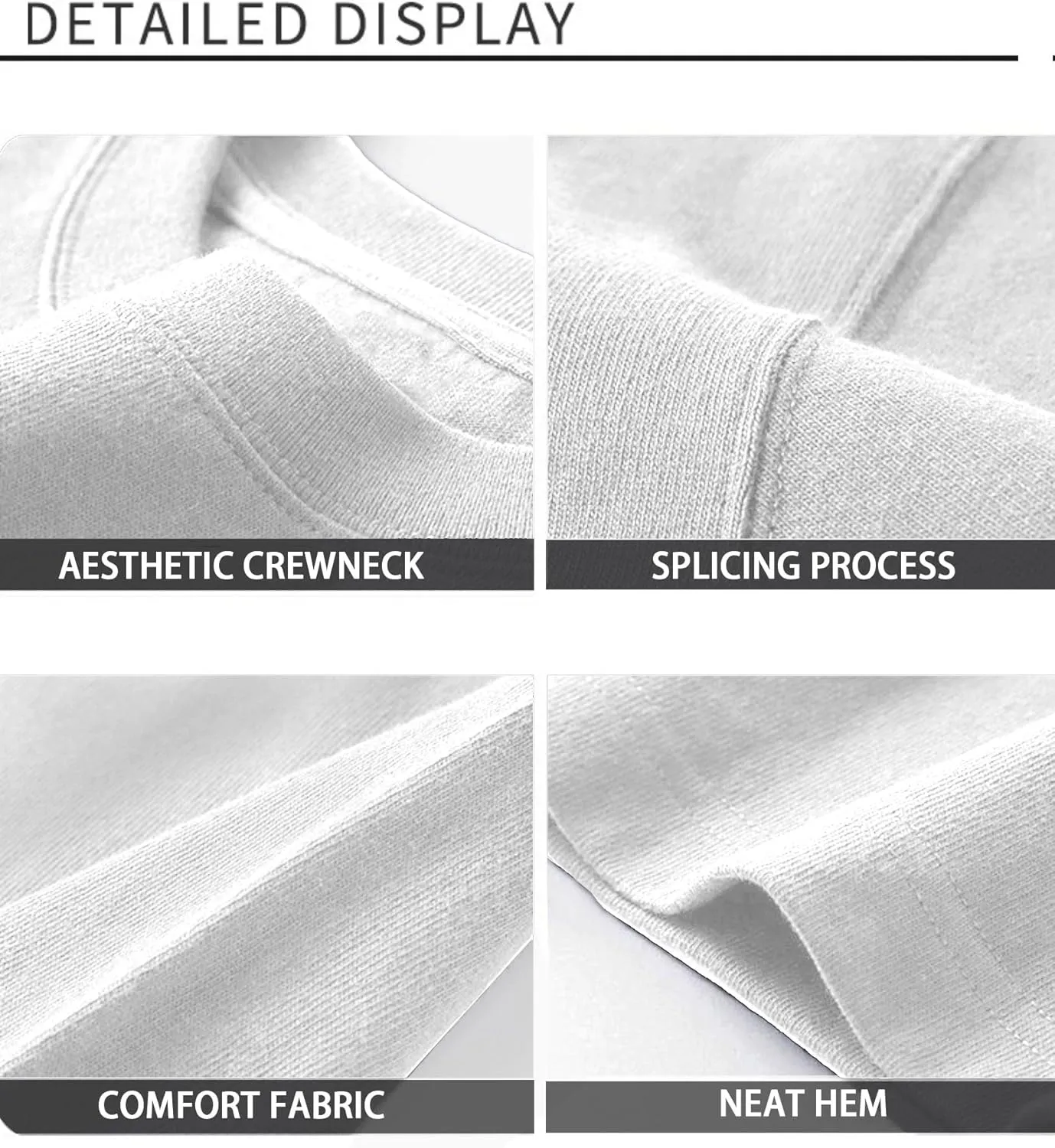 Big and Tall Shirts for Men, Oversize Cotton Crew Neck T-Shirts, Short Sleeve Pullover Casual Loose Basic Tee Tops 4XL-8XL