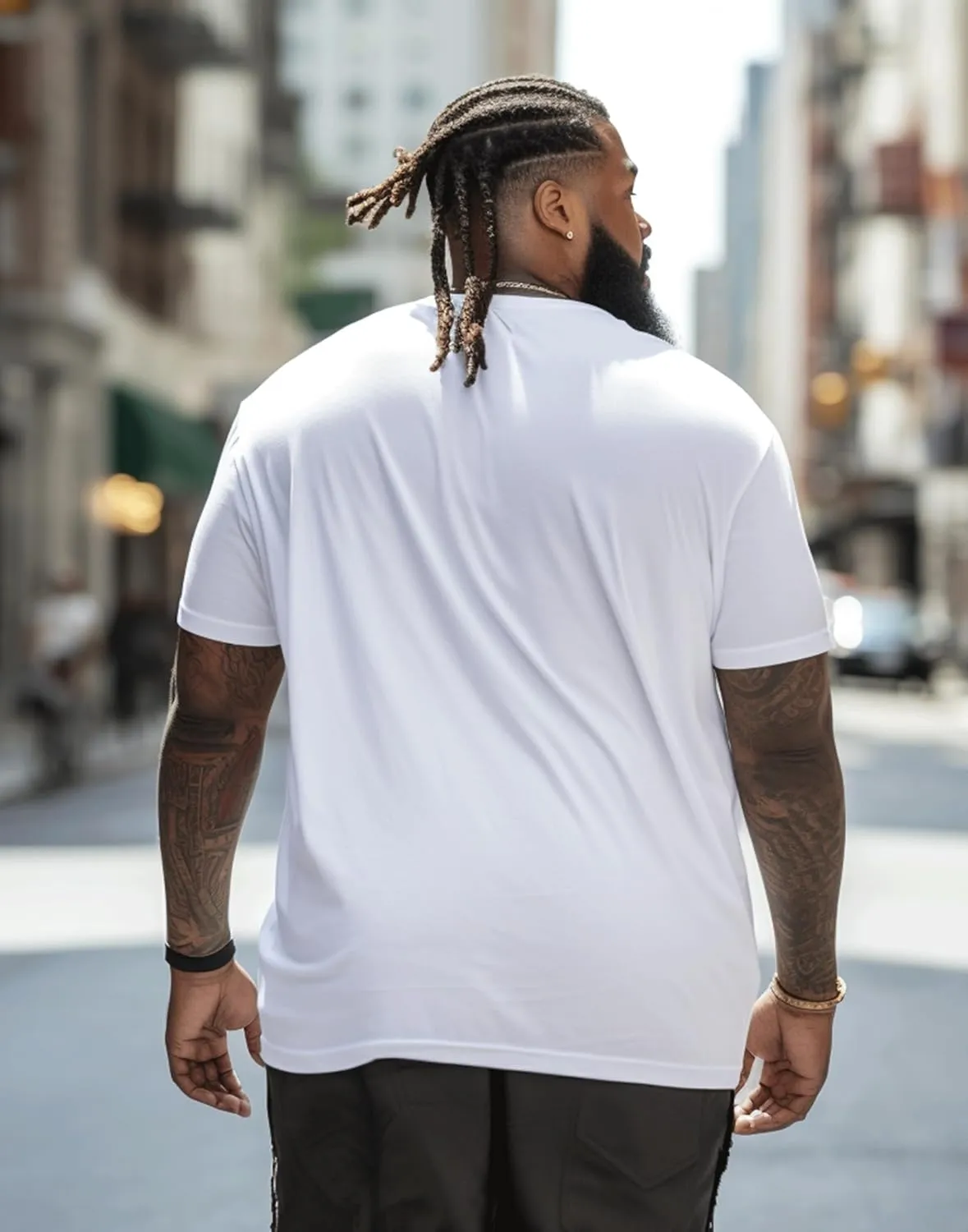 Big and Tall Shirts for Men, Oversize Cotton Crew Neck T-Shirts, Short Sleeve Pullover Casual Loose Basic Tee Tops 4XL-8XL