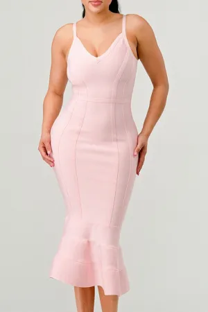 Bodycon Tulip Midi Dress
