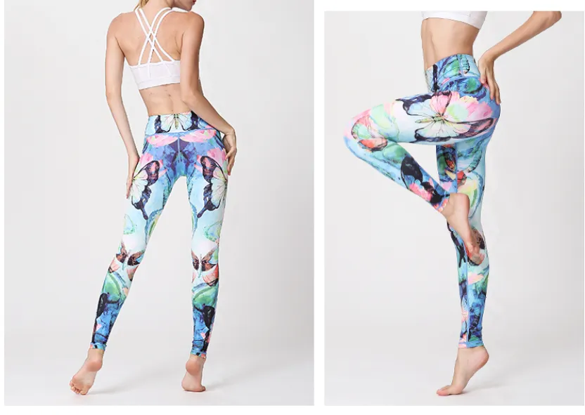 BOOPDO LOVE DESIGN ALL OVER PRINT LEGGINGS