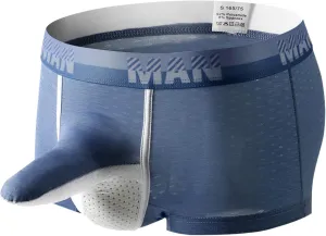 Boxers for Men Men's Sexy Underwear Soft Stretchy Cool Dry Support Pouch