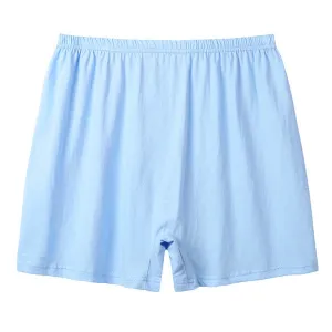 Casual Big Loose Pure Cotton Breathable Comfortable High Waist Boxer Briefs for Men