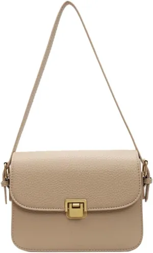 Chic Versatile Women PU Leather Crossbody Shoulder Bag - Vintage Small Square Shape Trendy & Effortlessly Stylish