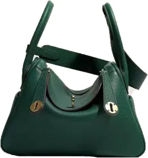 Classic Retro All-match Cowhide leather shoulder, Handbag - Exquisite fashionable versatile hand held doctor bags