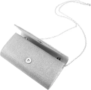 Clutch Purses for Party Wedding Clutch Purse Versatile Handbag for Women Pleated Evening Handbag