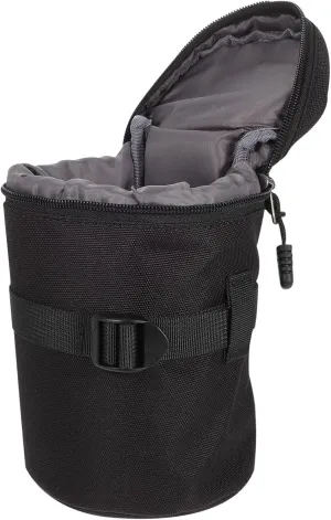COHEALI Professional Camera Lens Bag Digital Camera Case Soft Lens Pouch Bag Sturdy Smooth Zipper Design Lens Protective Case