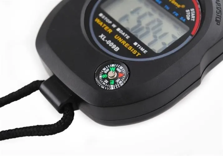 CONTES Multifunction digital stopwatch with compass