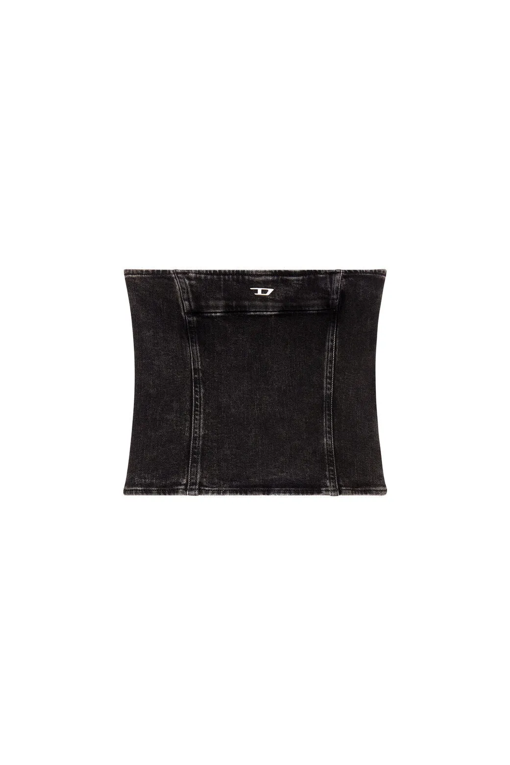 Diesel De-Ville-D Denim Strapless Top Black