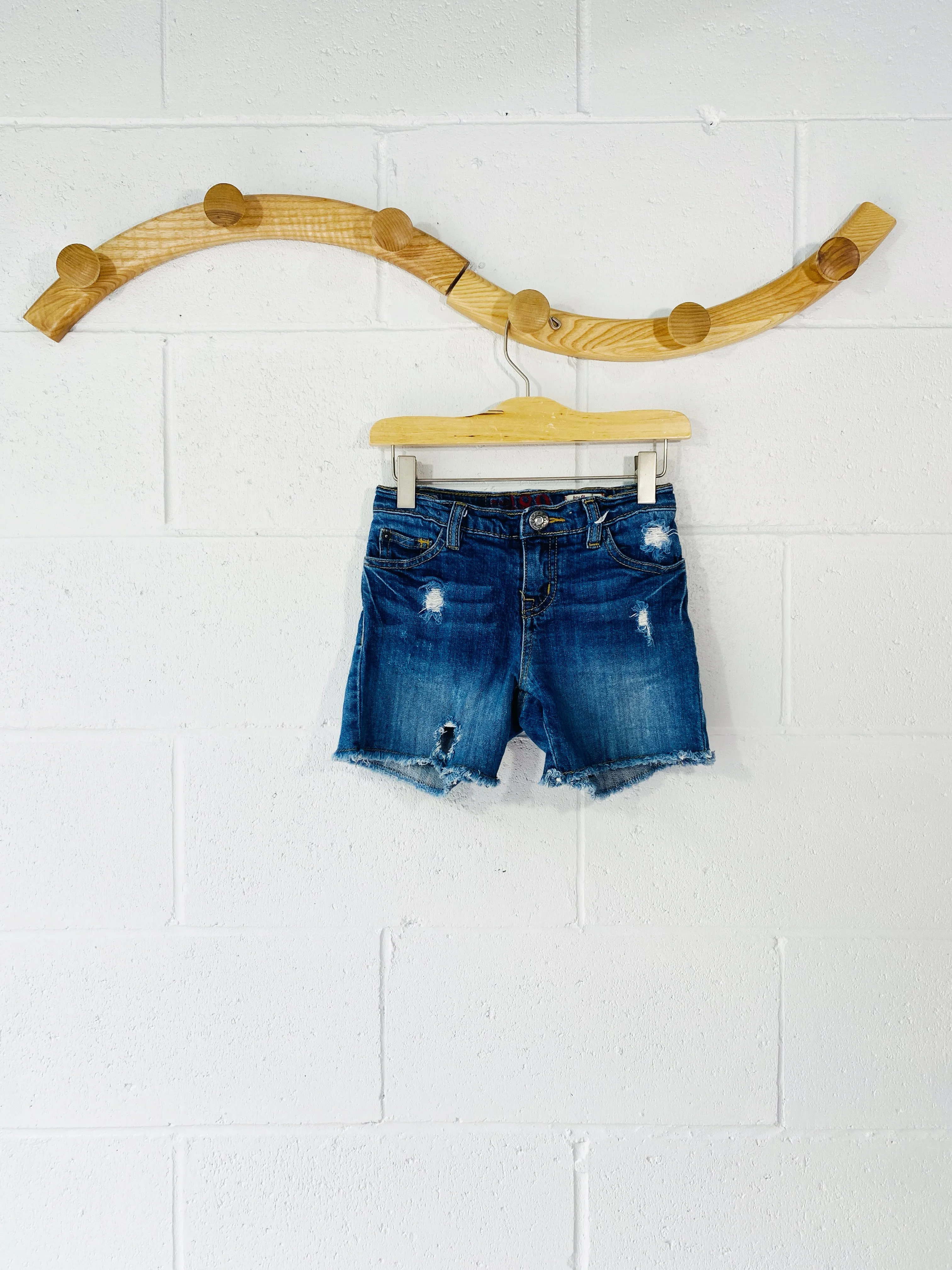 Distressed Denim Shorts, 6 years