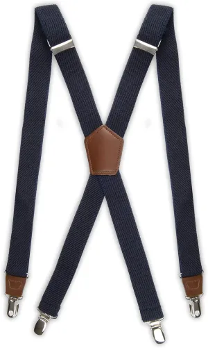 Dockers Men's Adjustable Solid Suspender