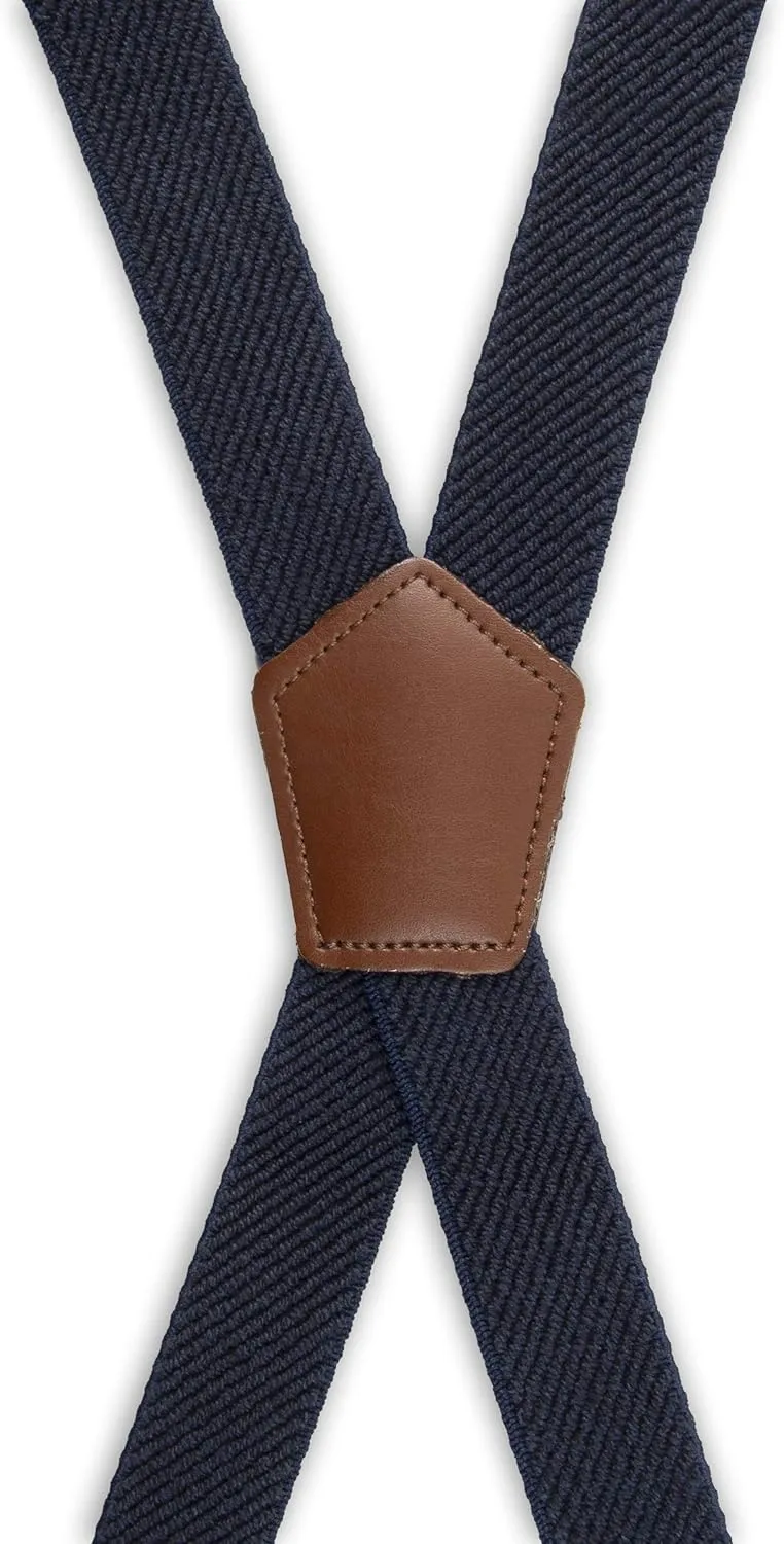 Dockers Men's Adjustable Solid Suspender