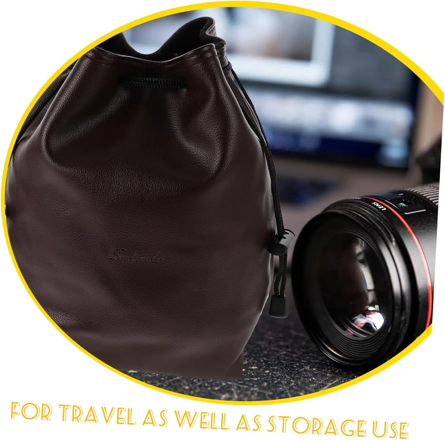 DOITOOL Camera Case Waterproof Compact Bag for Dslr Protective Storage Case Liner Pack for Travel Storage