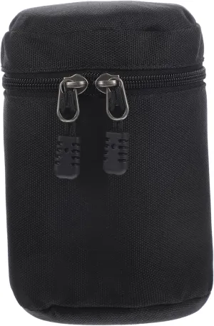 DOITOOL Protective Camera Lens Case Padded Lens Bag for Anti-collision and Shockproof Easy to Carry for Travel Random Style
