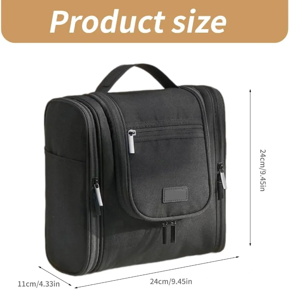 Elegant Travel Makeup Organizer Toiletry Bag Hanging Cosmetic Case Storage