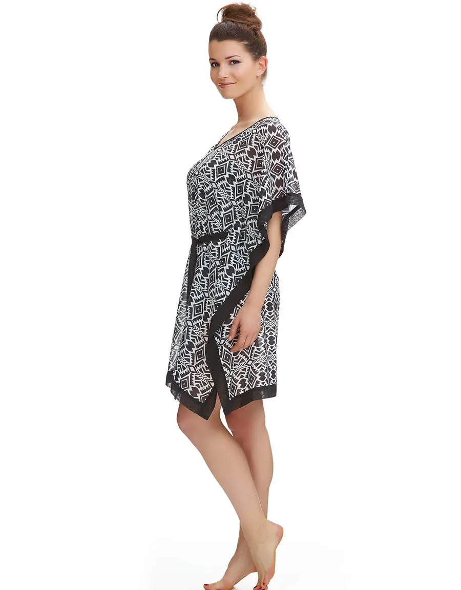 Fantasie Beqa Kaftan, Black Cream