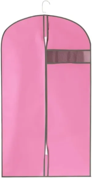 Garment Bag for Travel, 5 Pack Non-Woven Garment Bag For Travel Suit Bag Foldable For Hanging Clothes Suit Luggage Bag (Color : A, Size : 60 * 90cm)