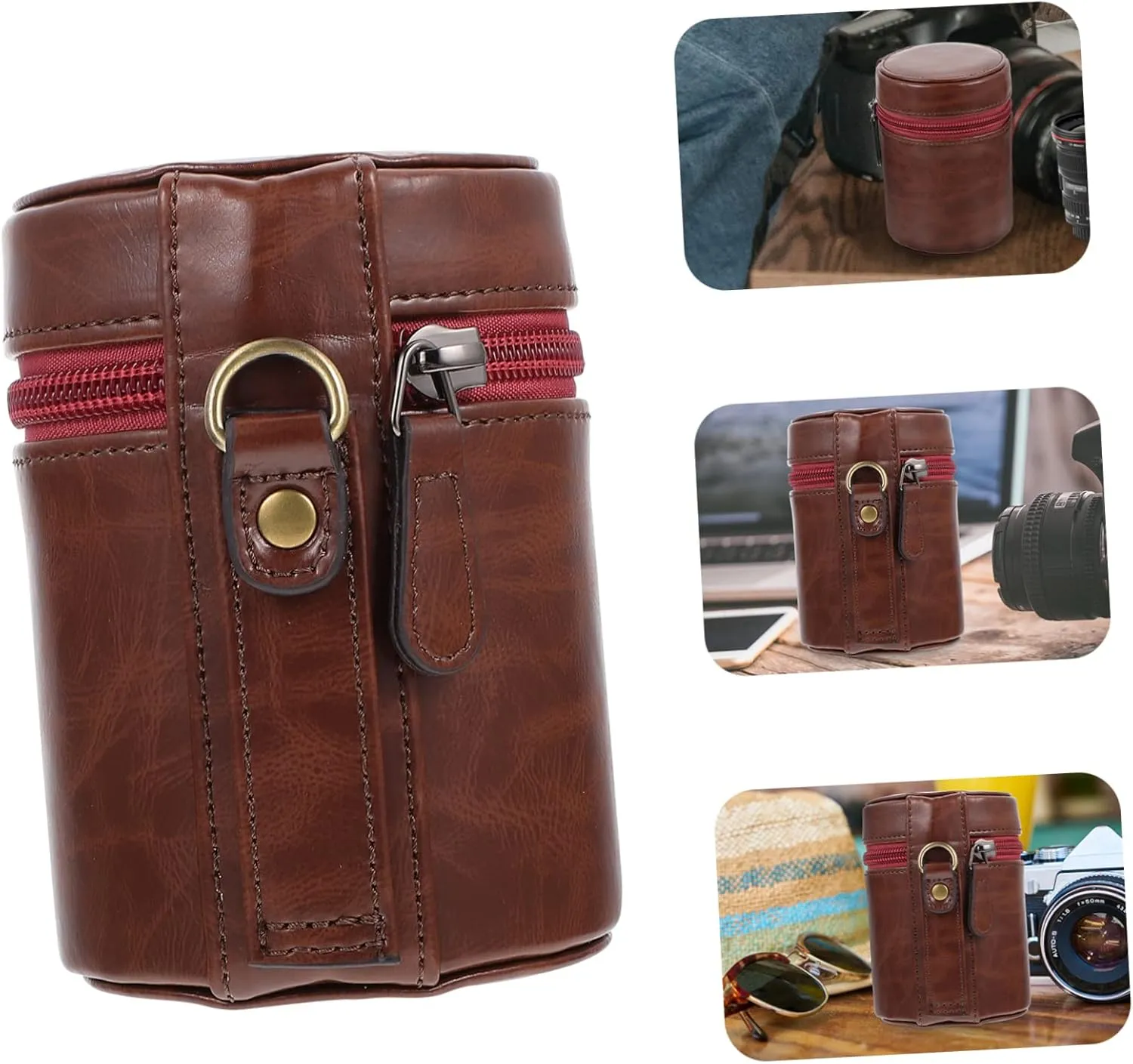 Gatuida Camera Lens Bag Waterproof and Shockproof Dslr Case for Lens Pouch Bag Storage