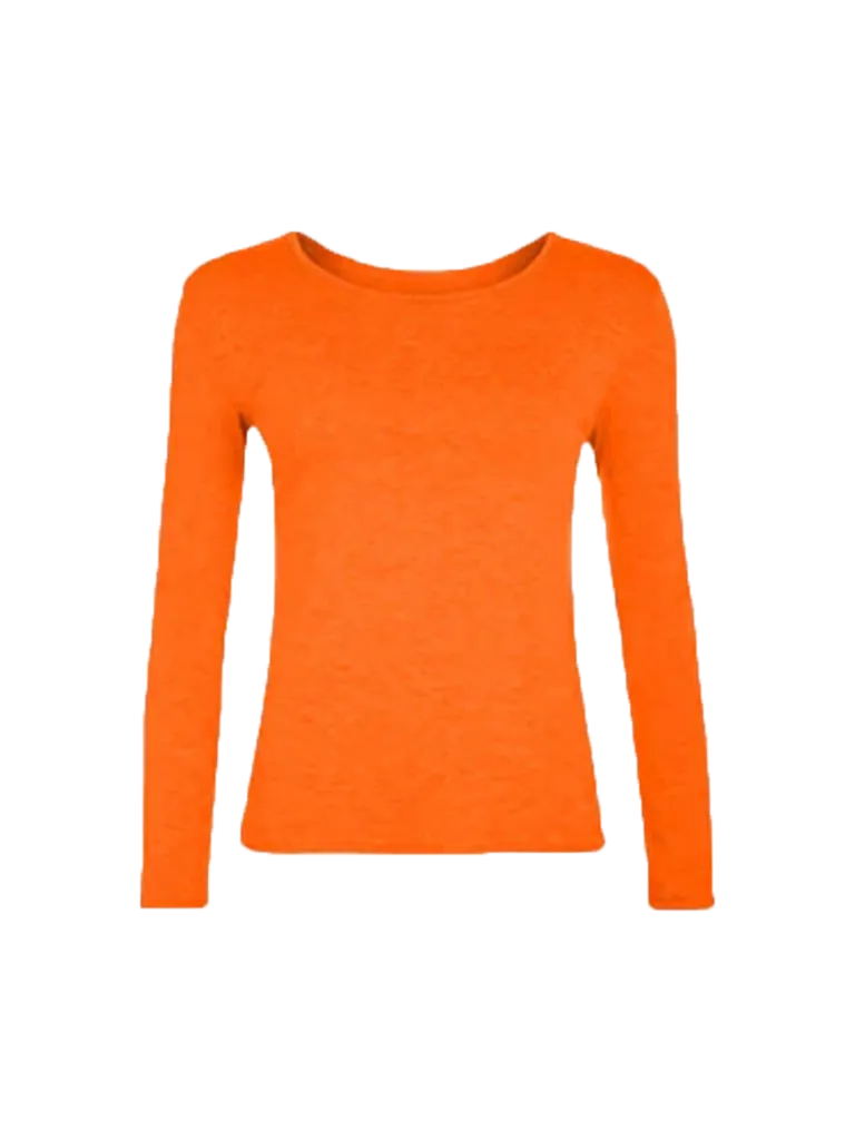 Girls Plain Long Sleeve T-Shirts