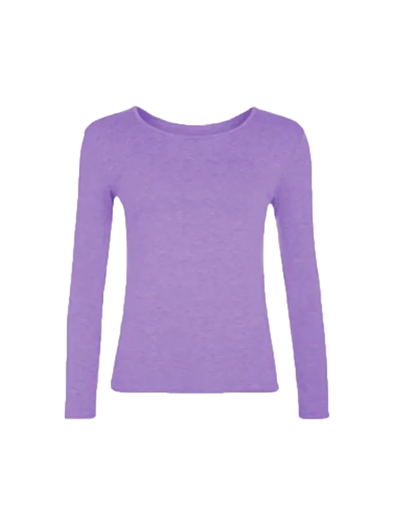 Girls Plain Long Sleeve T-Shirts