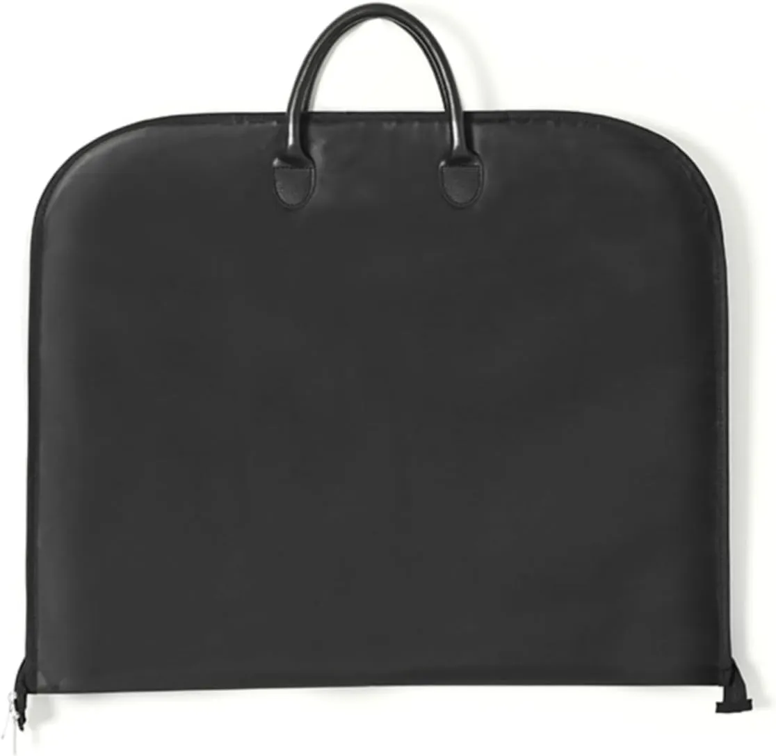 IRYZE Garment Bag for Travel, 3 Pack Garment Bags For Travel 49"" Suit Bags Hanging Clothes Bag Suit Cover Suit Luggage Bag, 125*60cm, Black