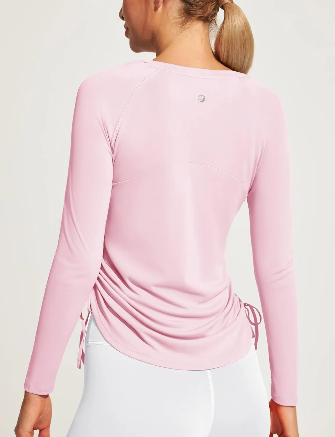 IUGA Rash Guard for Women UPF 50  Long Sleeve Sun Shirts Swim Shirts for Women Lightweight UV Protection Shirts Hiking Tops