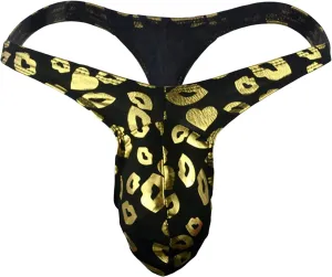 JEShifangjiusu Men'S Underwear Sexy Breathable Bikini Briefs Low Rise Underpants G-String Fashion Print Bulge Pouch Undies