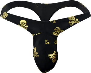 JEShifangjiusu Men'S Underwear Sexy Breathable Bikini Briefs Low Rise Underpants G-String Fashion Print Bulge Pouch Undies