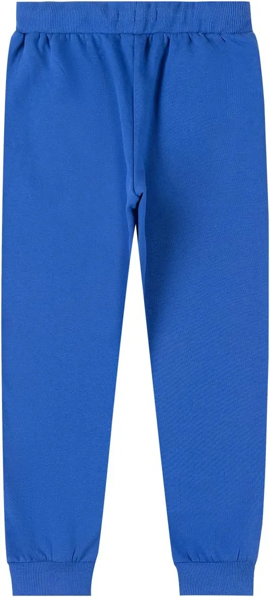 Kid Nation Kids Unisex Soft Brushed Fleece Casual Pull On Jogger Sweatpants with Pockets for Boys or Girls