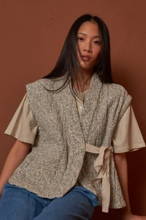 Kimono Vest Drawstring