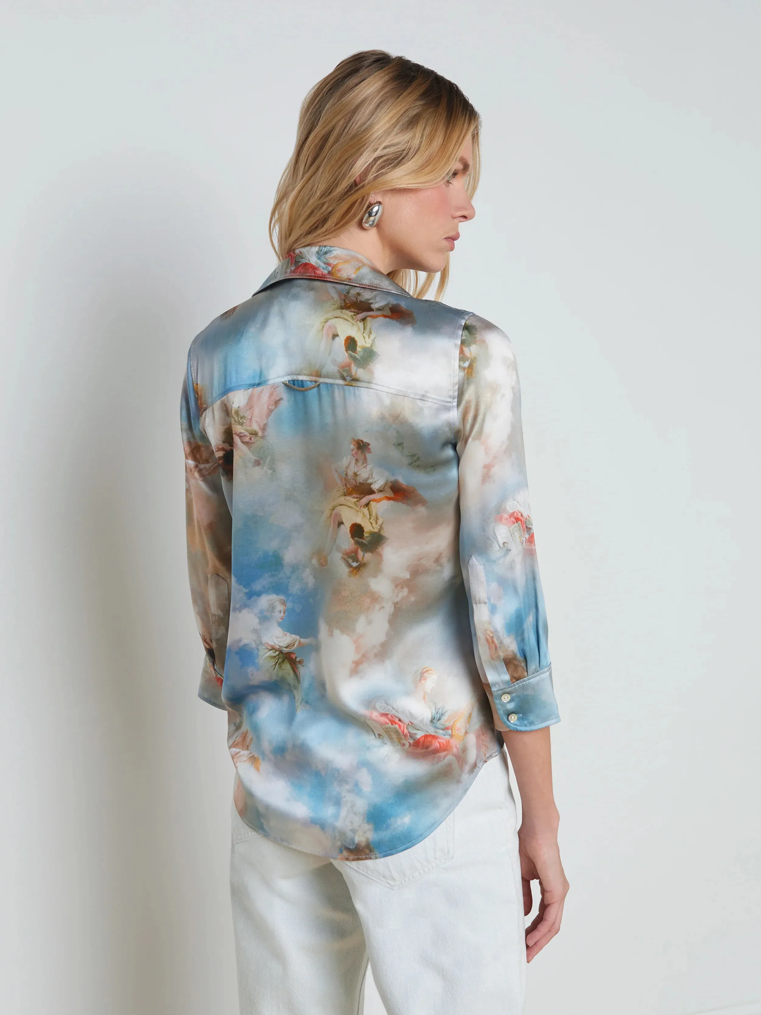 L'Agence Dani Silk Blouse