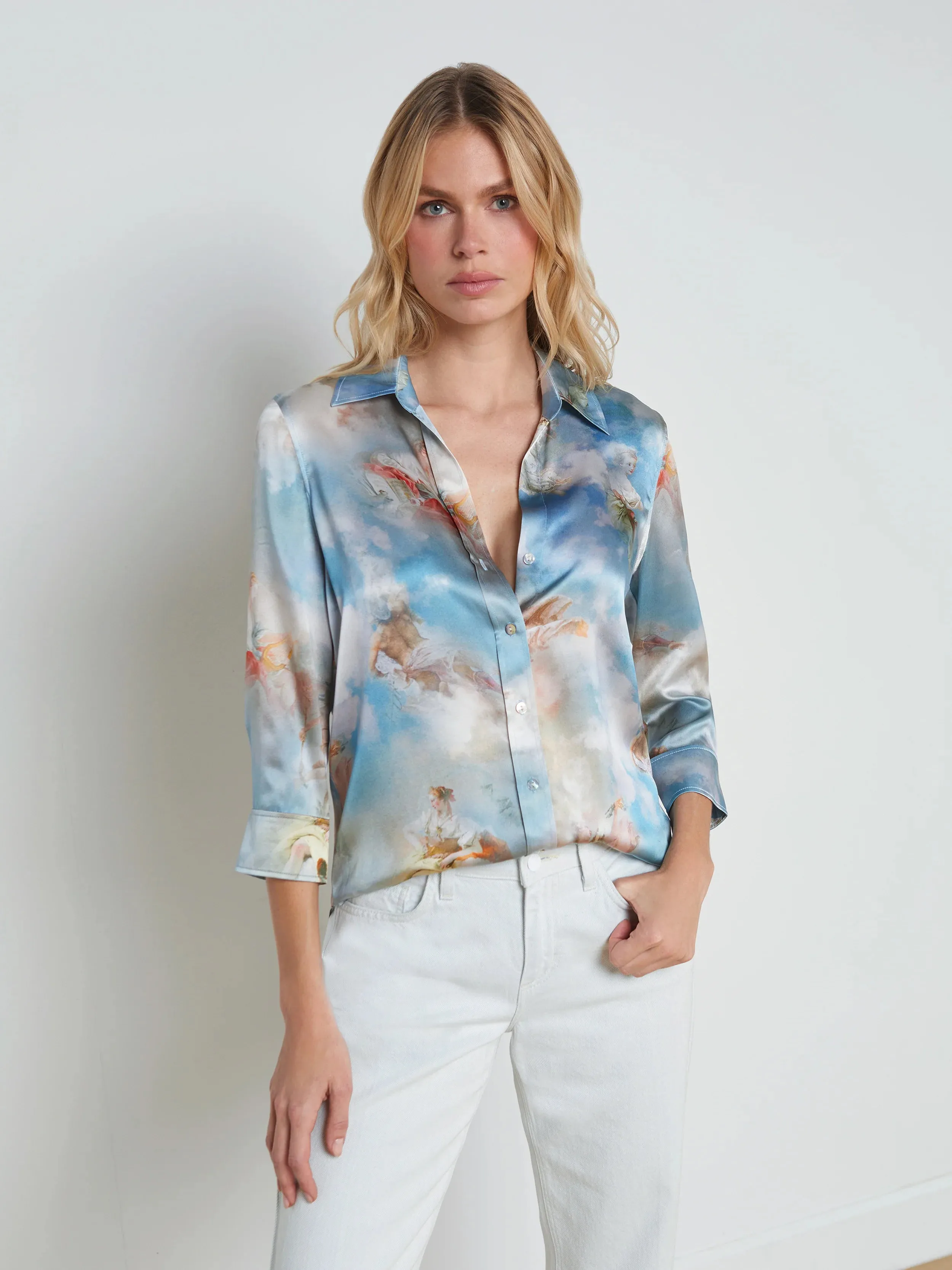 L'Agence Dani Silk Blouse