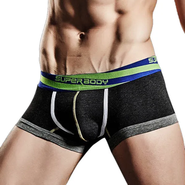Men Breathable Stitching Boxer