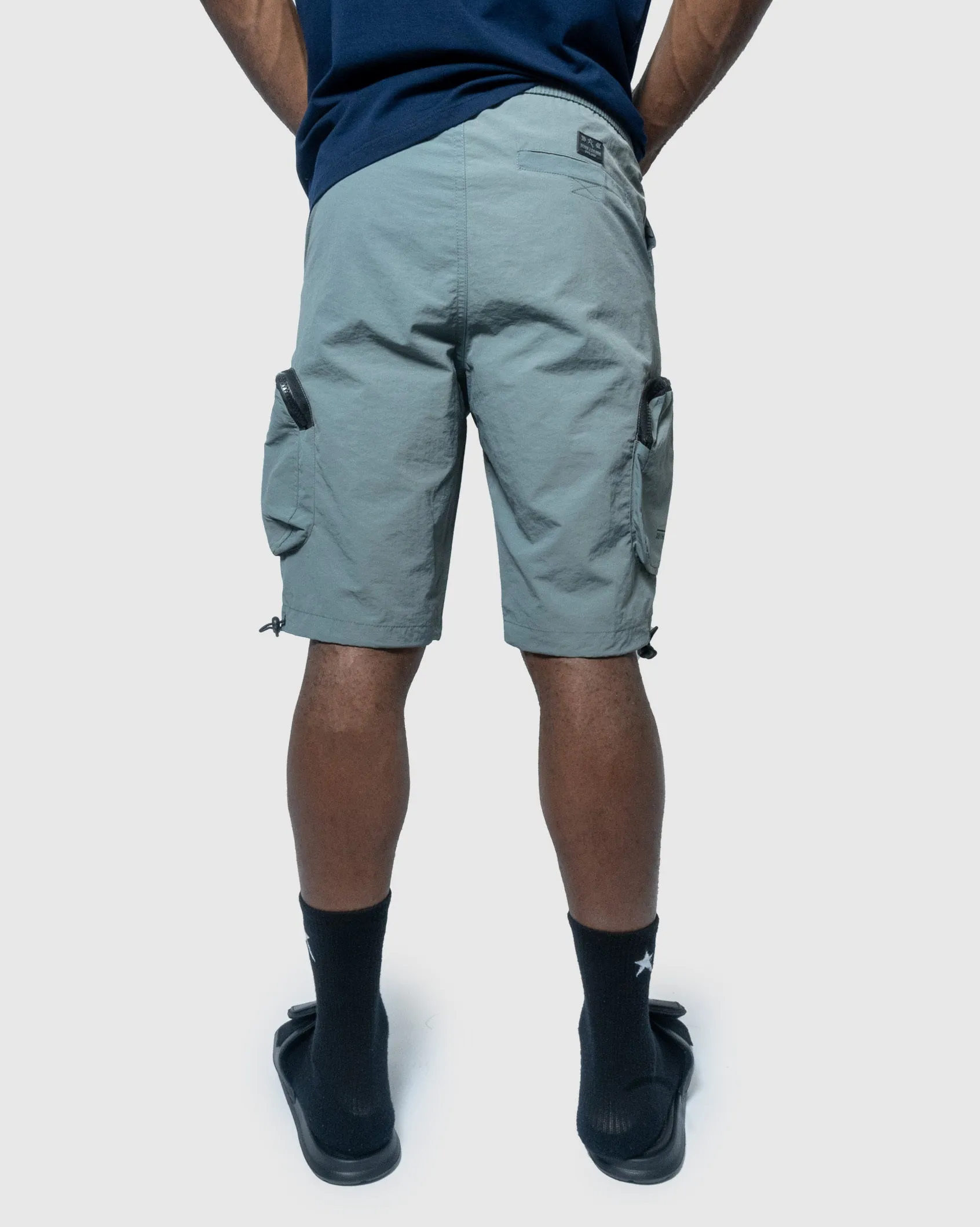 Mens Baraka - Nylon Track Shorts