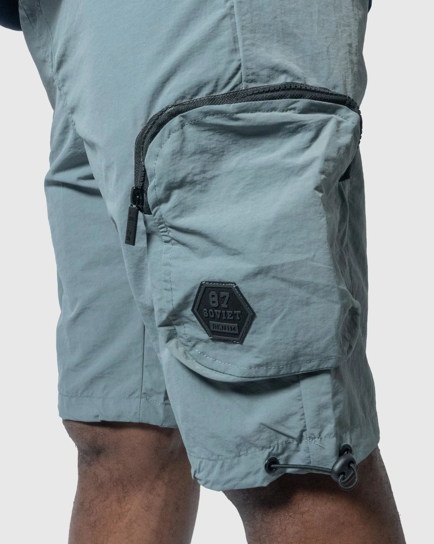 Mens Baraka - Nylon Track Shorts