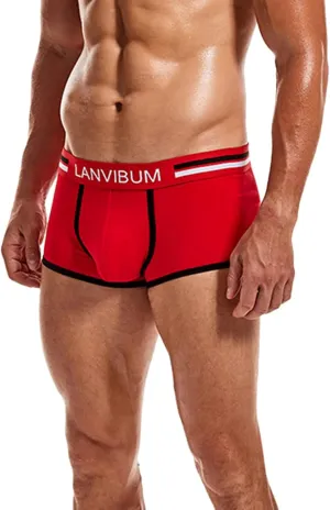 Mens Boxers Men?s Underwear boxer briefs Soft Mesh No Fly No-Ride-up