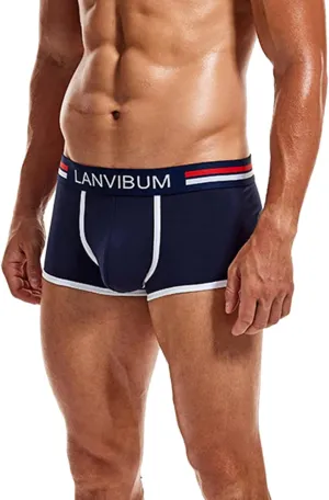 Mens Boxers Men?s Underwear boxer briefs Soft Mesh No Fly No-Ride-up