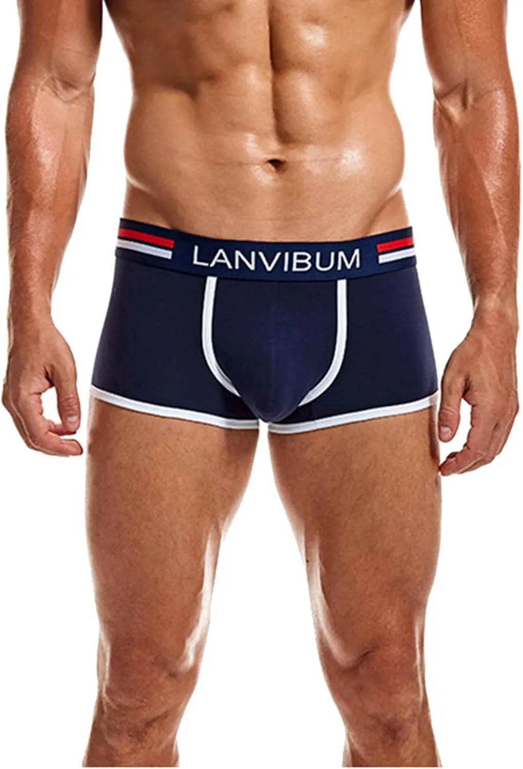 Mens Boxers Men?s Underwear boxer briefs Soft Mesh No Fly No-Ride-up