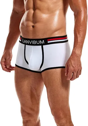 Mens Boxers Men?s Underwear boxer briefs Soft Mesh No Fly No-Ride-up