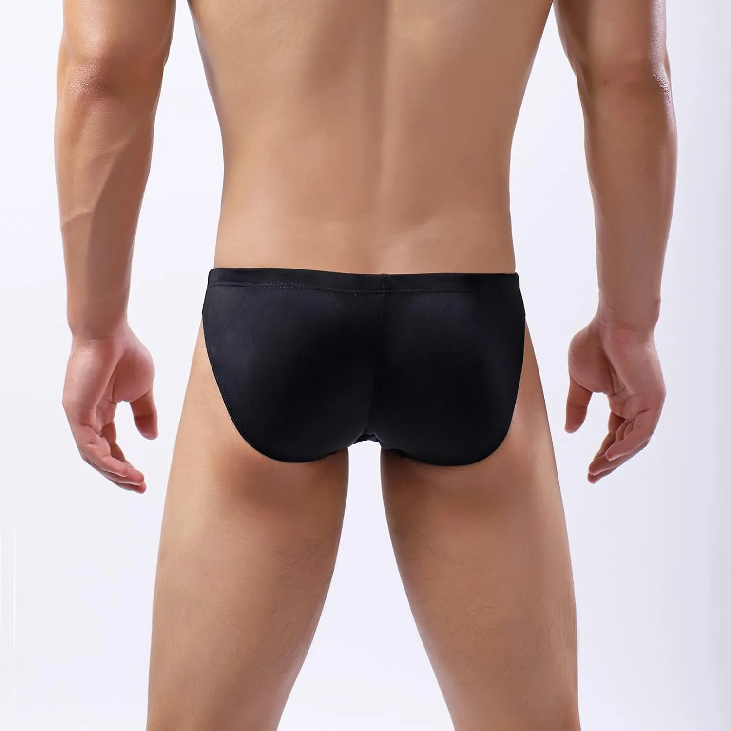 Mens Underwear Mens Boxer Briefs Soft Mesh Open Fly with Pouch