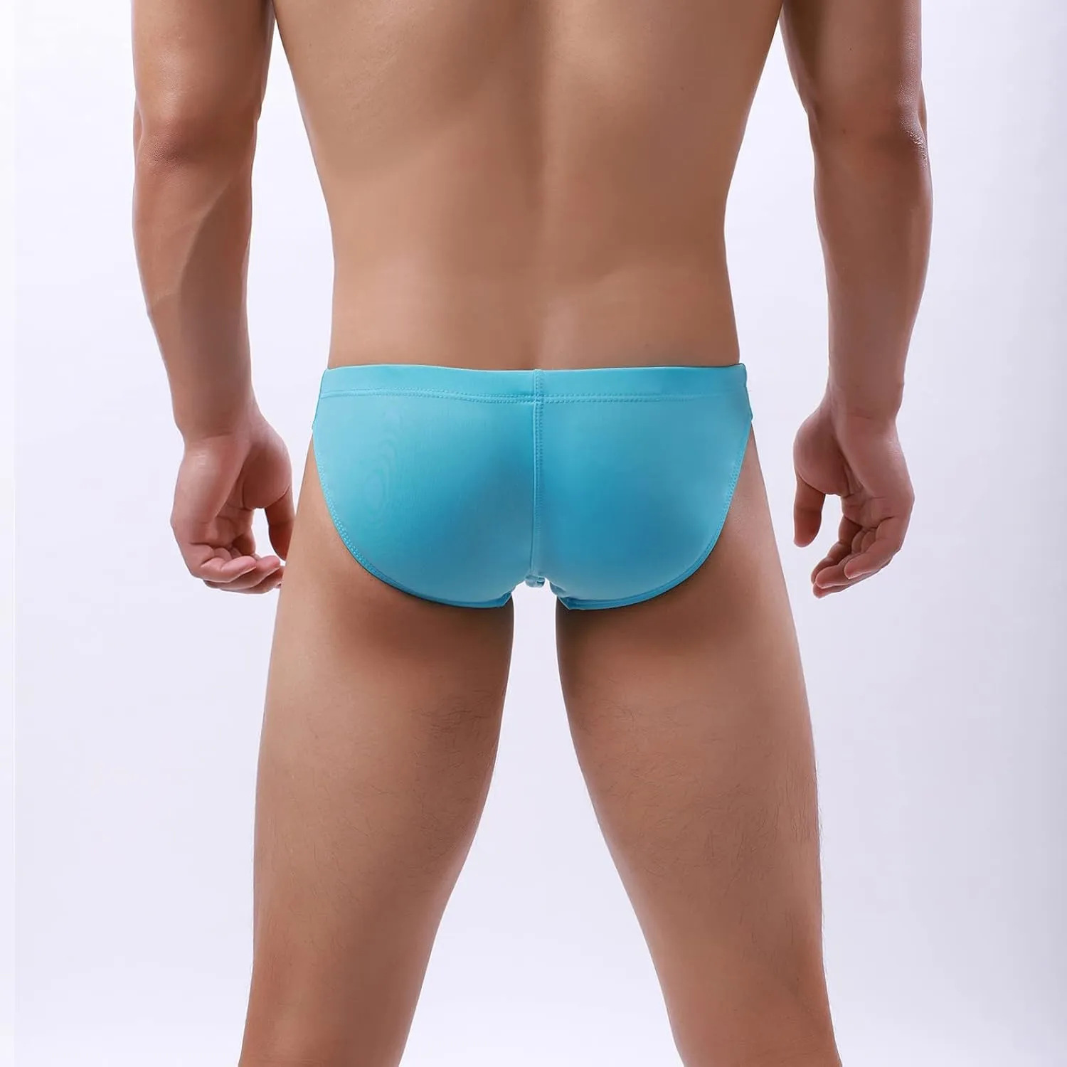 Mens Underwear Mens Boxer Briefs Soft Mesh Open Fly with Pouch
