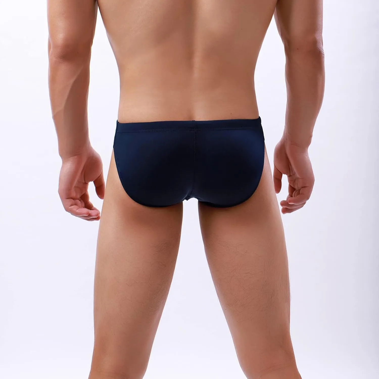 Mens Underwear Mens Boxer Briefs Soft Mesh Open Fly with Pouch