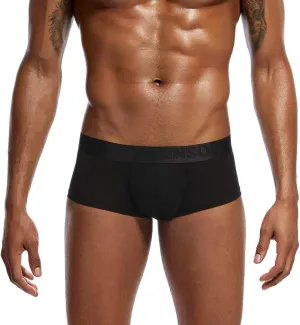 Mens Underwear with Pouch Men's Underwear Soft Viscose Boxer Briefs, Tagless Mens Boxer Briefs with Pouch Underpants