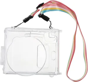 Mikikit 1Pc Acrylic Protection Case for Mini Instant Camera Transparent Camera Cover Durable Acrylic Camera Case for Enhanced Protection and Style