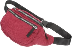 NOLITOY Outdoor Chest Bag Single-shoulder Running Belt Fanny Pack Velour Material